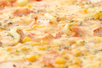 Thin and tasty pizza