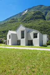 white house view from the meadow