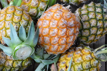 pineapple on the market