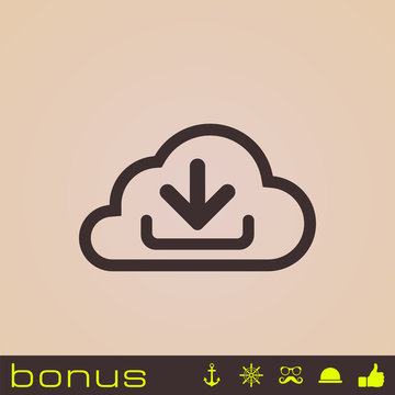 cloud outline dounload