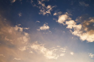 Evening sky