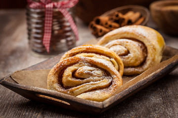 Homemade cinnamon rolls
