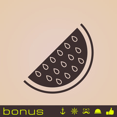icon watermelon