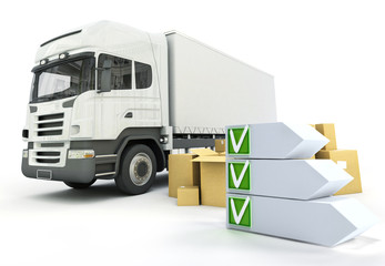 Truck delivery checklist