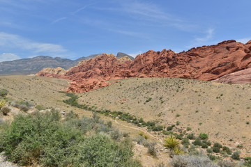 Red Rock Canyon in Nevada, USA