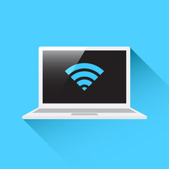 Laptop Wi-fi Icon