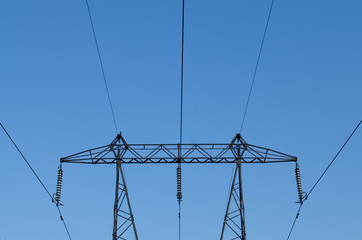 high-voltage power line