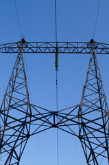 high-voltage power line