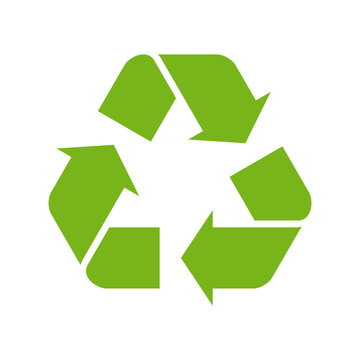 green recycle symbol