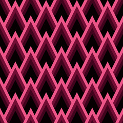 Abstract seamless geometric pattern with triangles.