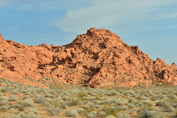 Valley of Fire State Park in Nevada, USA.
