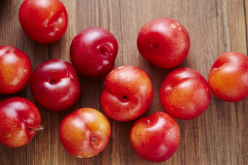Fototapeta na wymiar plum fruit 