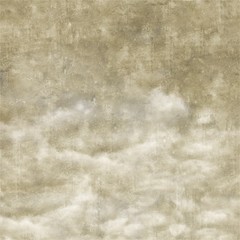 Vintage cloudy sky in sepia tones