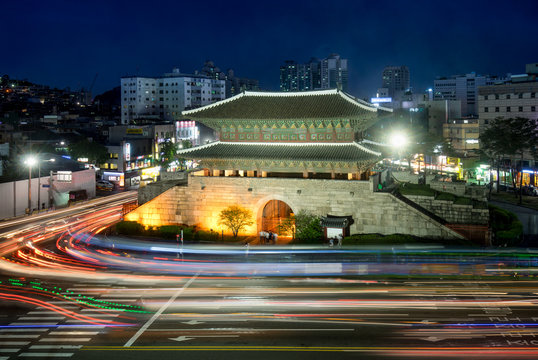 Dongdaemun Heunginjimun Gate in Seoul