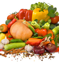 different vegetables