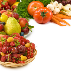 image of various fruits and vegetables