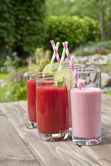 Smoothie and milkshake