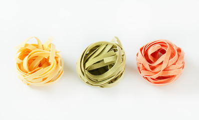 Dried ribbon pasta