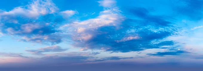 Papier Peint photo autocollant Ciel Ciel du soir avec des nuages