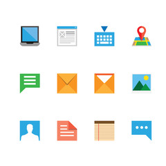 Office icon set