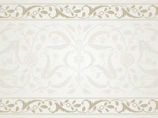 wedding card design, paisley floral pattern , India