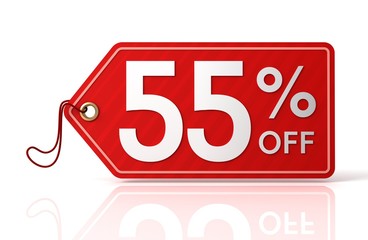 fifty five percent off sale