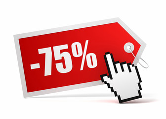 seventy five percent off sale