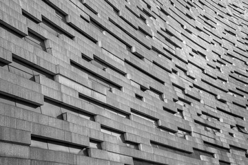 modern  building texture in grey colors