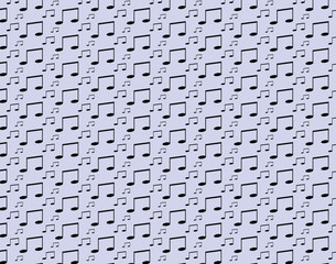 musical notes for use as wallpapers and pattern