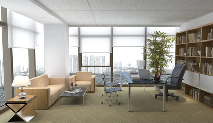 Office Photorealistic Render