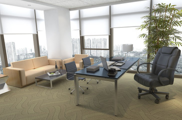 Office Photorealistic Render