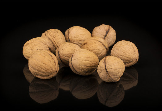 wulnuts on black background