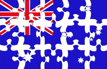 Flag of Australia puzzle