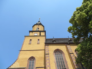 Fototapeta na wymiar Kirche Oederan