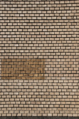 texture of old brick wall close up