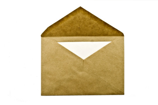 Envelope with the letter