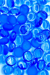 Blue glass