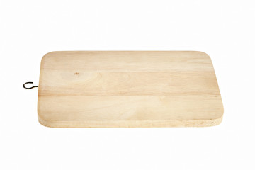 Chopping board isolated on white background.
