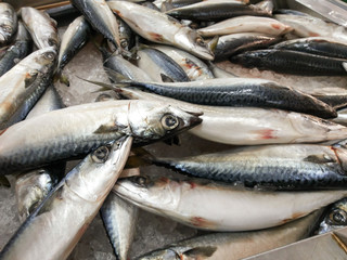 Saba fresh selling in the market.