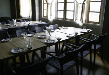 restaurant background