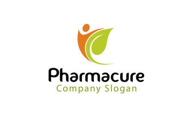 Pharmacure Logo template