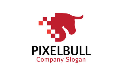 Pixel Book Logo template