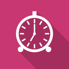 alarm flat design modern icon