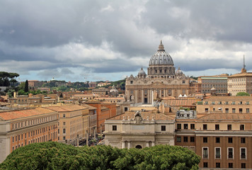 Fototapeta na wymiar Vatican view