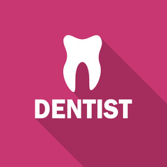 dentist flat design modern icon