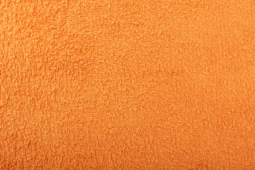 Orange terry towel surface pattern