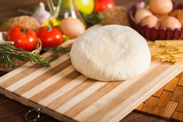 Pizza, Dough, Ingredient.