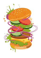 Burger Graffiti