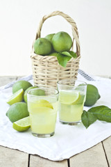 Lemonades and limes.