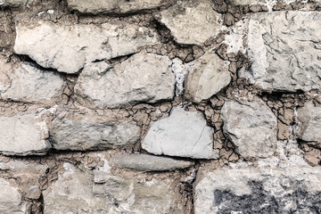 Background of stone wall texture